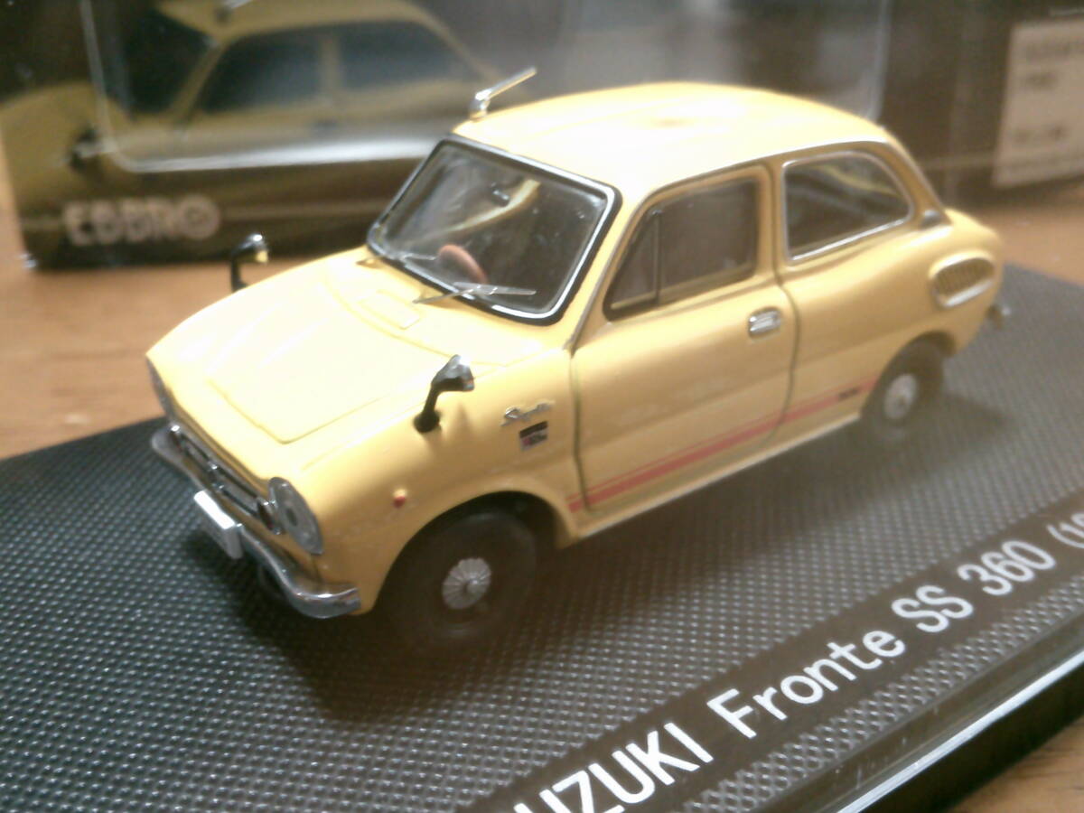 エブロ 1/43 「 スズキ フロンテSS 360 」 1968y イエロー ・送料 500円(レターパック発送)未開封品拍卖