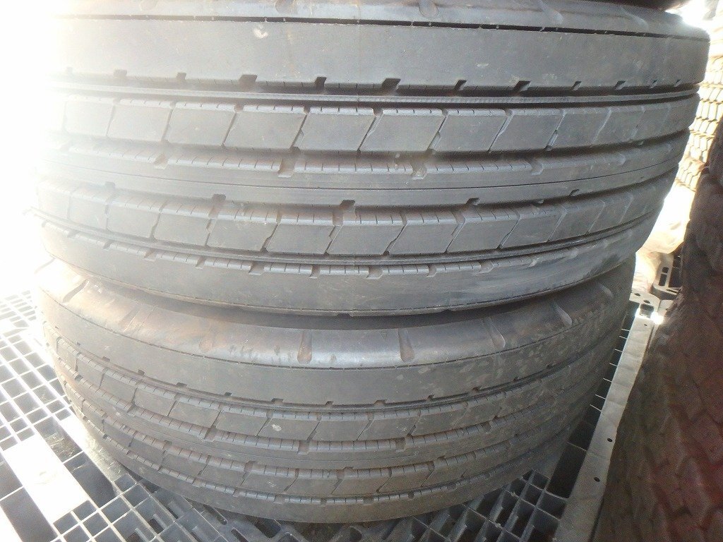 N579-4 新車外し 送料無料【275/70R22.5 148/145】ブリヂストン R173 夏タイヤ 2本 2023年製拍卖