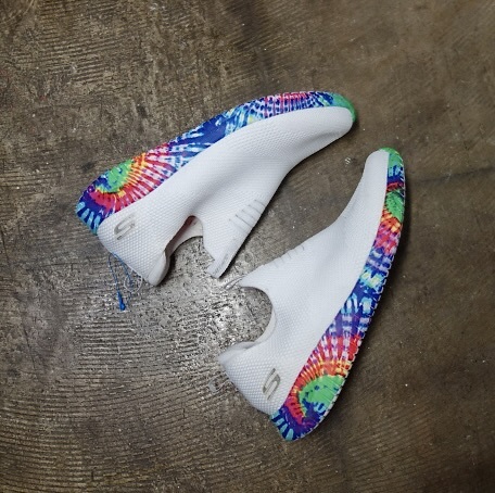 TK 新品 スケッチャーズ SKECHERS ソフトスニーカー 白 スリッポン ジム US5 CM22 小さいサイズ拍卖