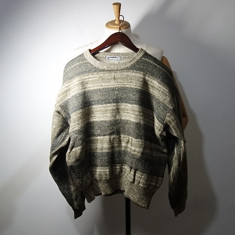 TK 良品 筆タグ 希少 イッセイミヤケ issey miyake ボーダーニット セーター F拍卖