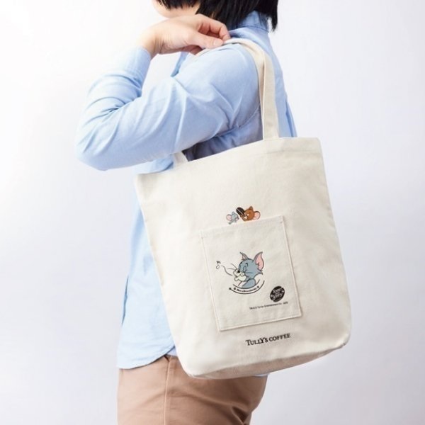 ■■202507即決■ タリーズ トムとジェリー新品 肩がけトート型エコバッグ / トートバッグ拍卖