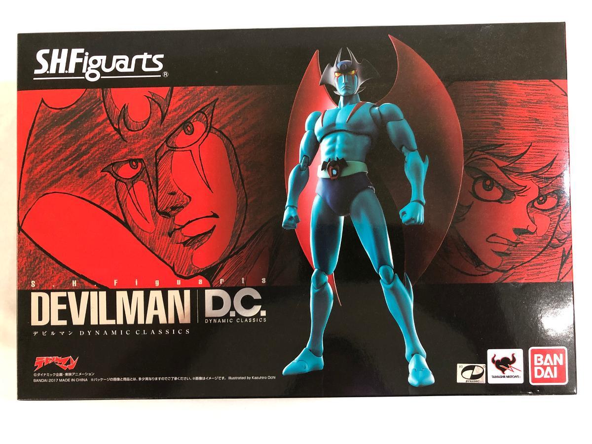 【1円~】S.H.ーツ デビルマン デビルマン D.C.(ダイナミッククラシックス) 約170mm PVC&ABS製 可動拍卖
