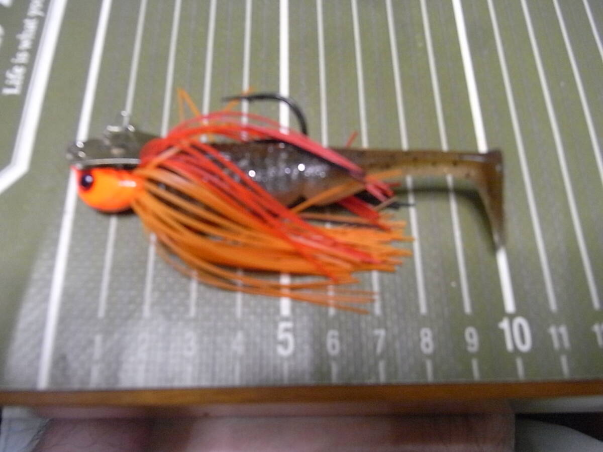 メーカー名称不明チャターベイト アンモナイトシャッド付き 中古拍卖