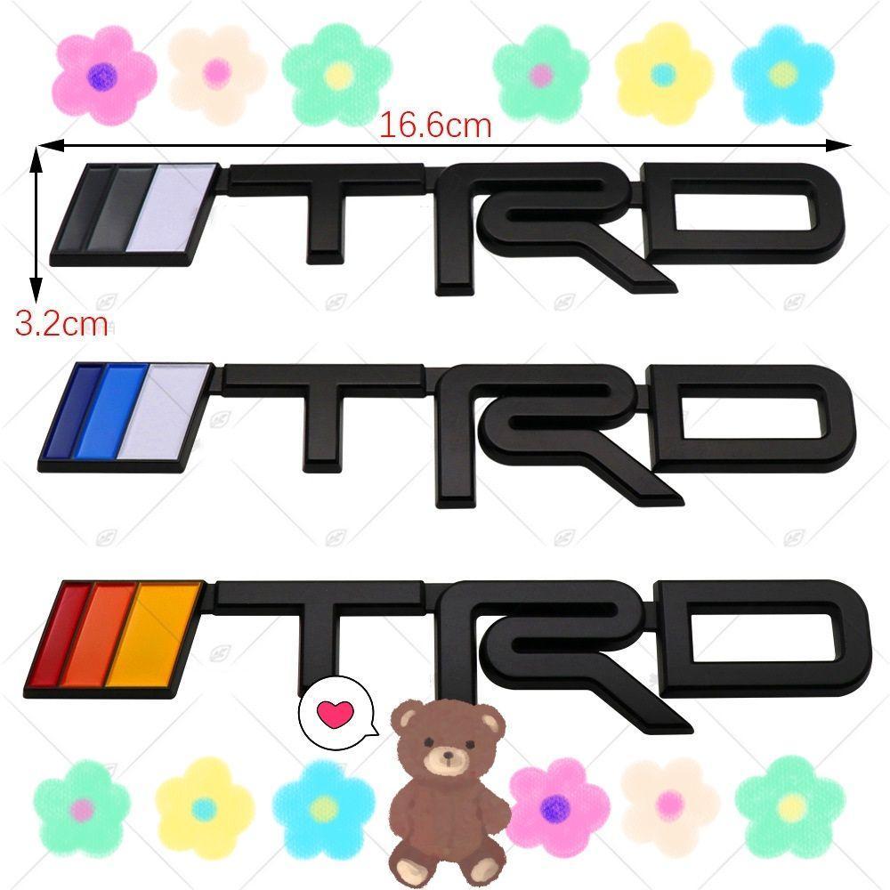 (全色入荷!)高品質【166mm】大きめなトヨタ TRD SPORTS エンブレム L 3種類拍卖