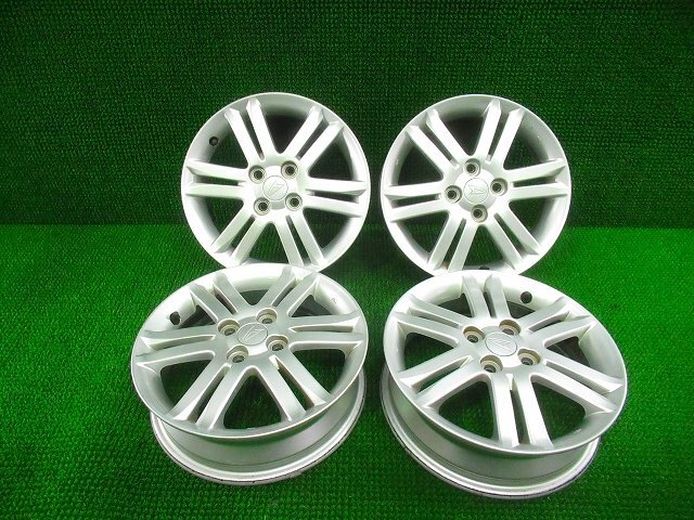 ダイハツ 純正 15×4.5J +45 PCD100 4穴 アルミホイール 4本セット タント カスタム ムーヴ ミラ コンテ ココア ラテ ウェイク エッセ拍卖