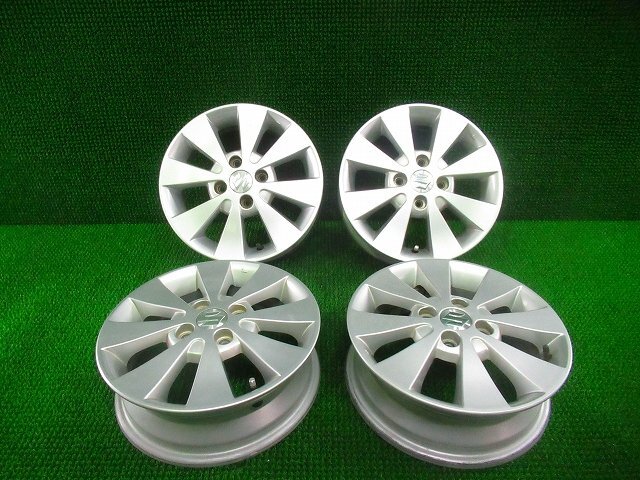 スズキ ワゴンR 純正 アルミホイール 14×4.5J +45 PCD100 4穴 ソリオ MRワゴン ラパン エブリィ スペーシア拍卖