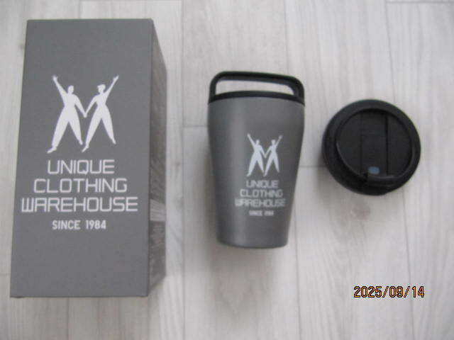 UNIQLO ユニクロ 40周年感謝祭 ノベルティー 2WAYステンレスボトル タンブラー ①拍卖