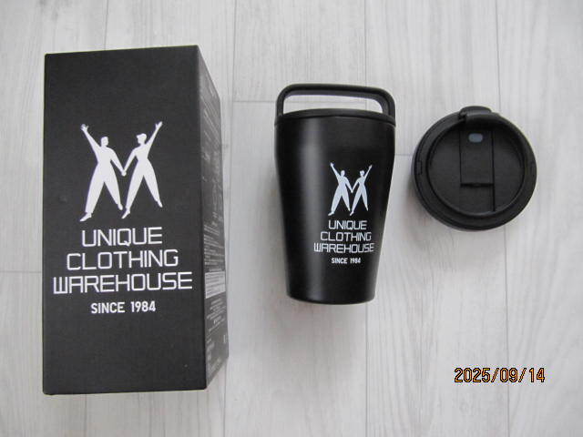 UNIQLO ユニクロ 40周年感謝祭 ノベルティー 2WAYステンレスボトル タンブラー ②拍卖
