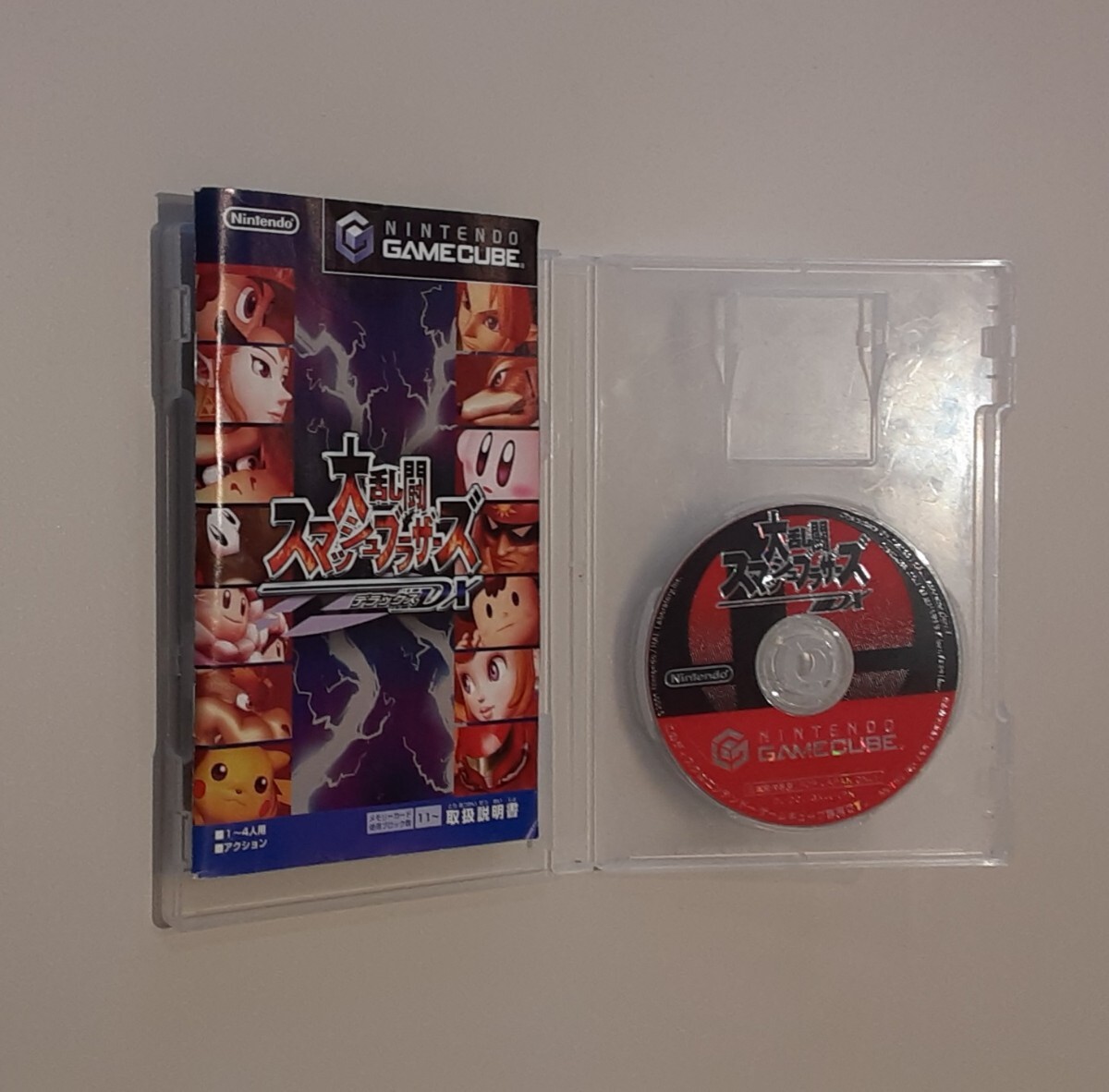 大乱闘 スマッシュブラザーズ DX Nintendo ゲームキューブ ゲーム ソフト 任天堂 GAMECUBE ディスク ニンテンドー スマブラ デラックス GC拍卖