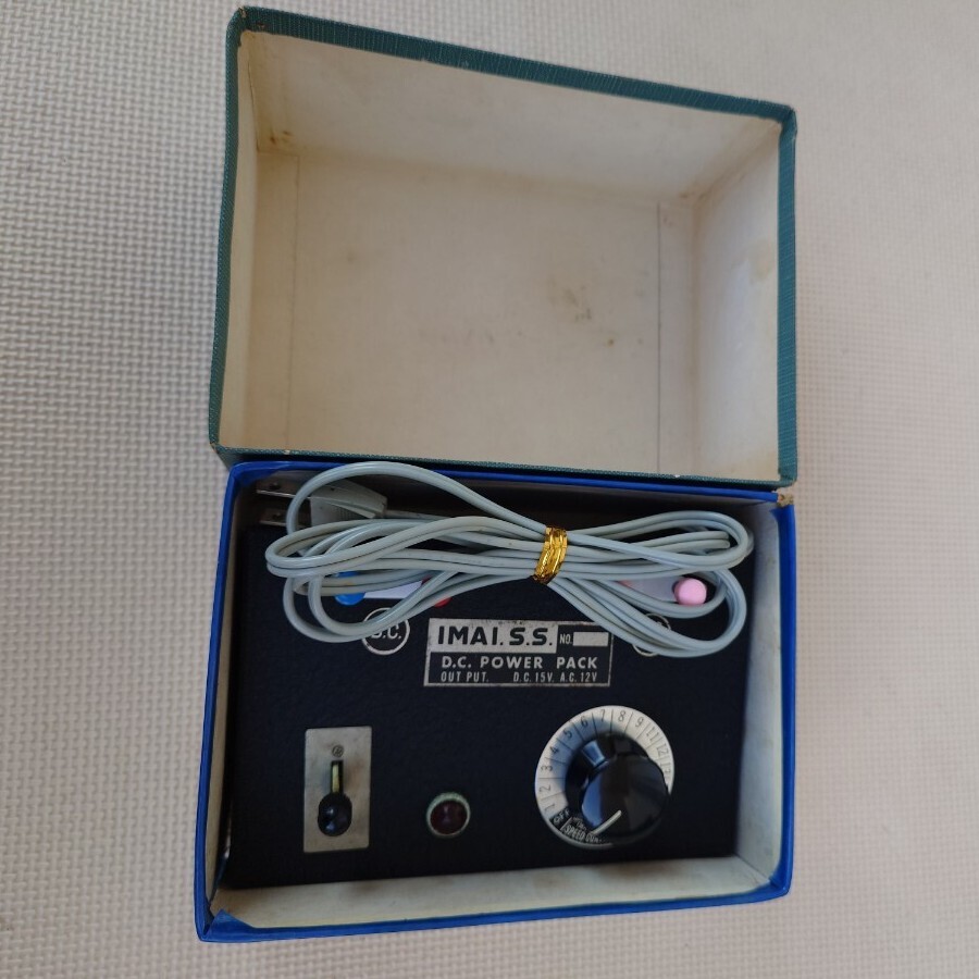 【通電確認済み】今井製作所 模型用電源 2.AL HOゲージ用 電源 鉄道模型拍卖