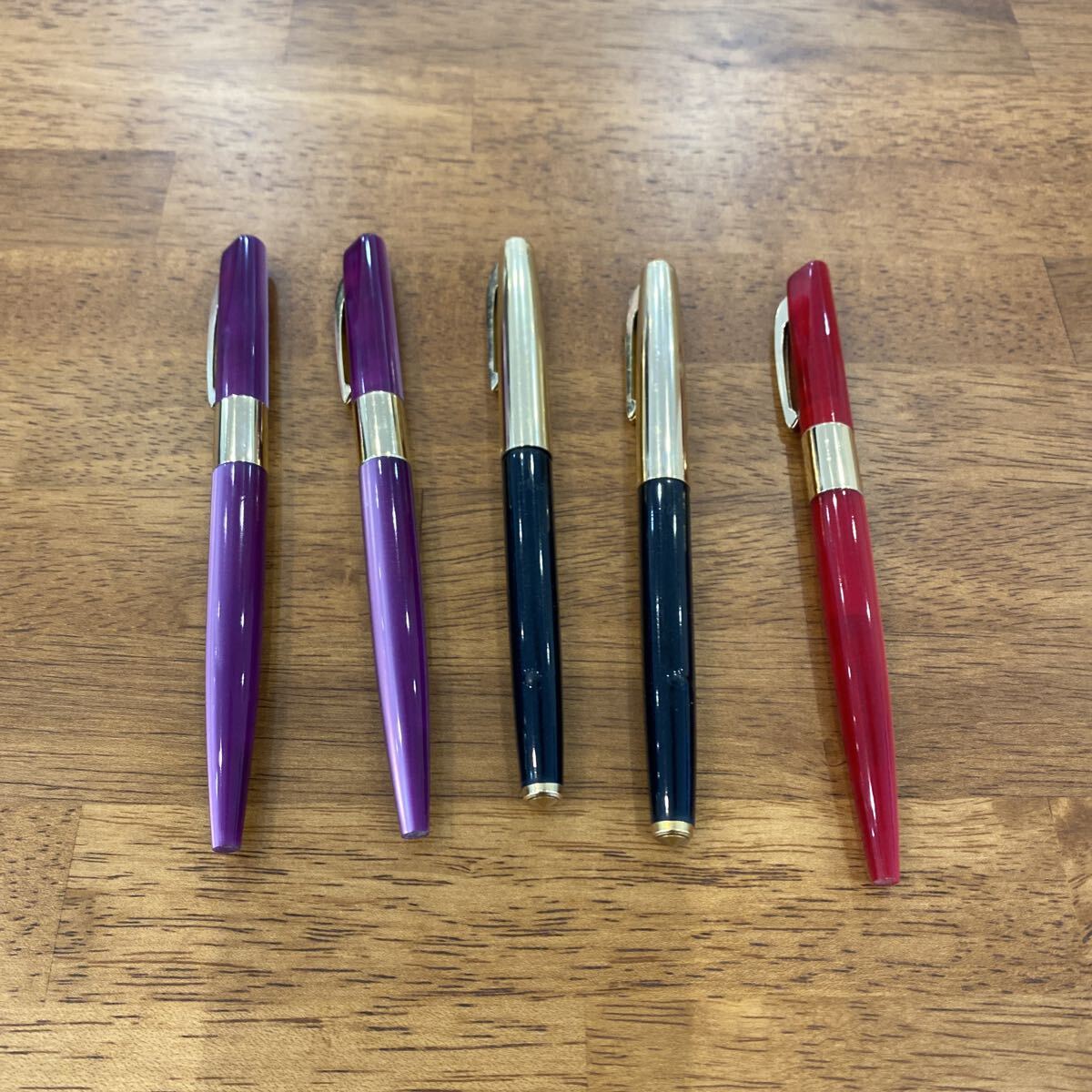 【9】【596】万年筆アウロラ他 インク無し 万年筆 筆記用具拍卖