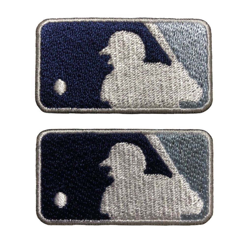 MLB バッターマン ミニサイズ 2枚セット レイズカラー ワッペン拍卖