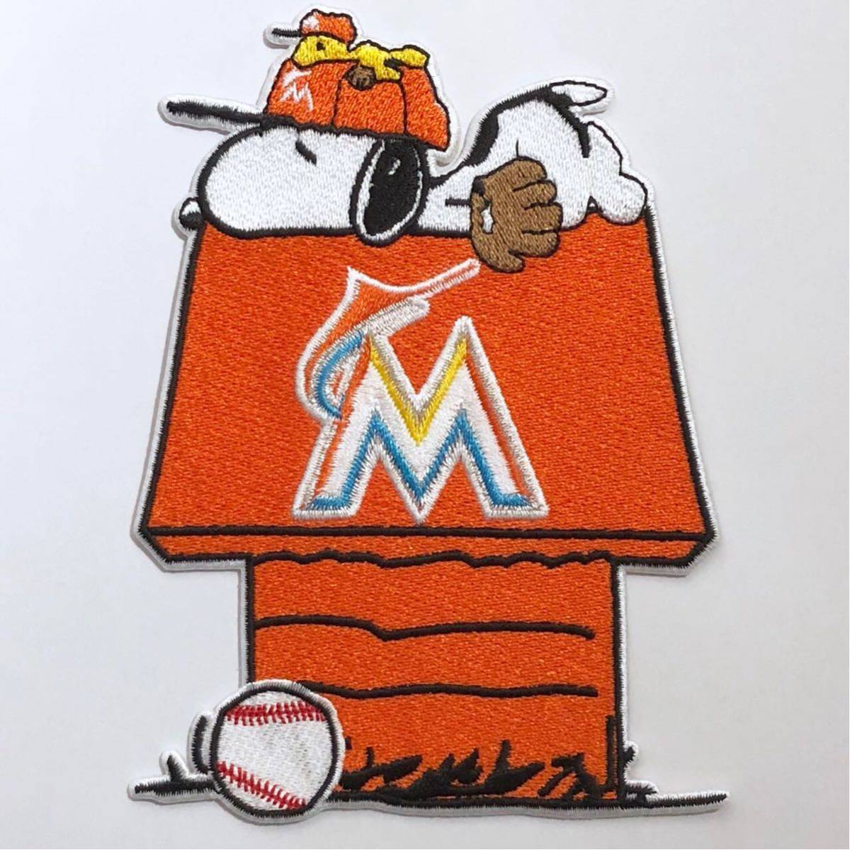 MLB マイアミ・マーリンズ スヌーピー ウッドストック ワッペン拍卖