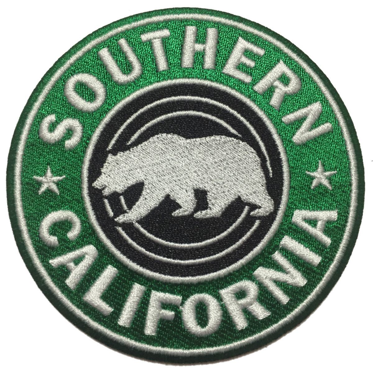 サザンカリフォルニア ワッペン ライトグリーン拍卖