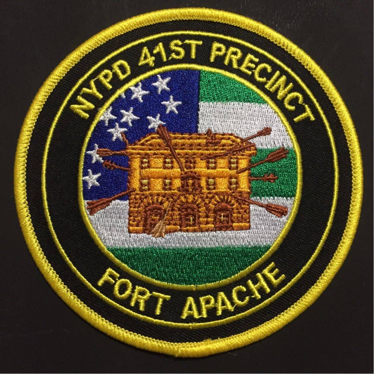 NYPD ニューヨーク市警 第41分署 フォート・アパッチ ワッペン拍卖