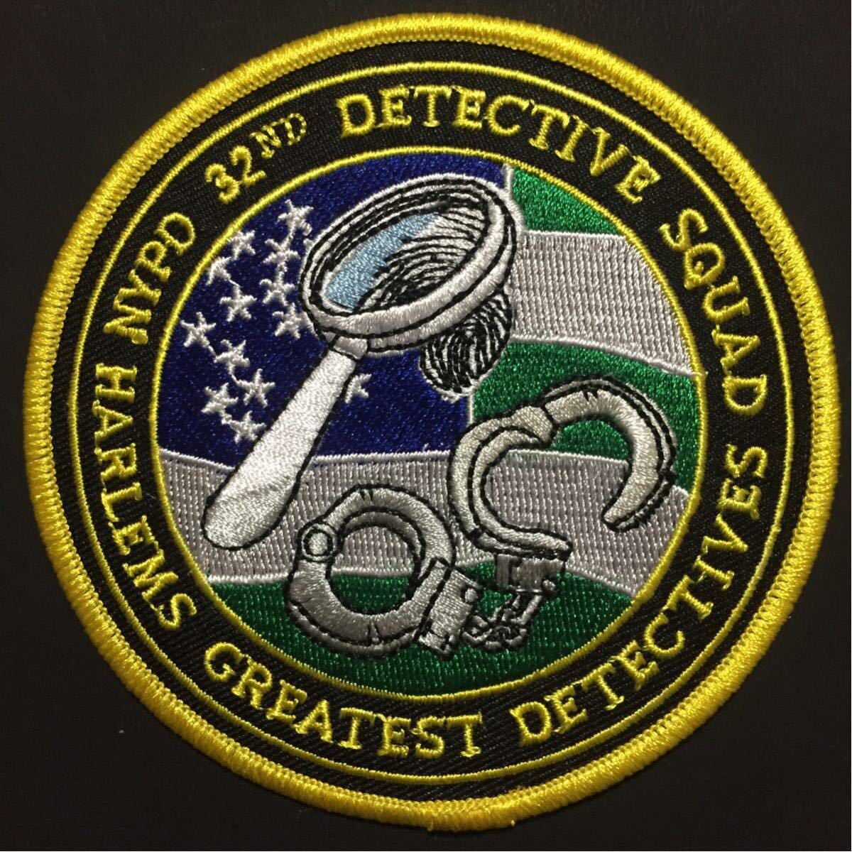 NYPD ニューヨーク市警 第32分署 ハーレムズ グレーテスト ディテクティブ ワッペン拍卖
