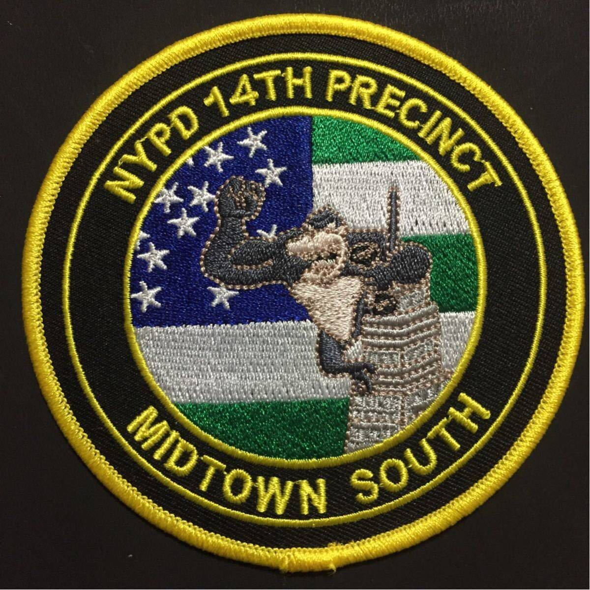 NYPD ニューヨーク市警 第14分署 ミッドタウン・サウス ワッペン拍卖