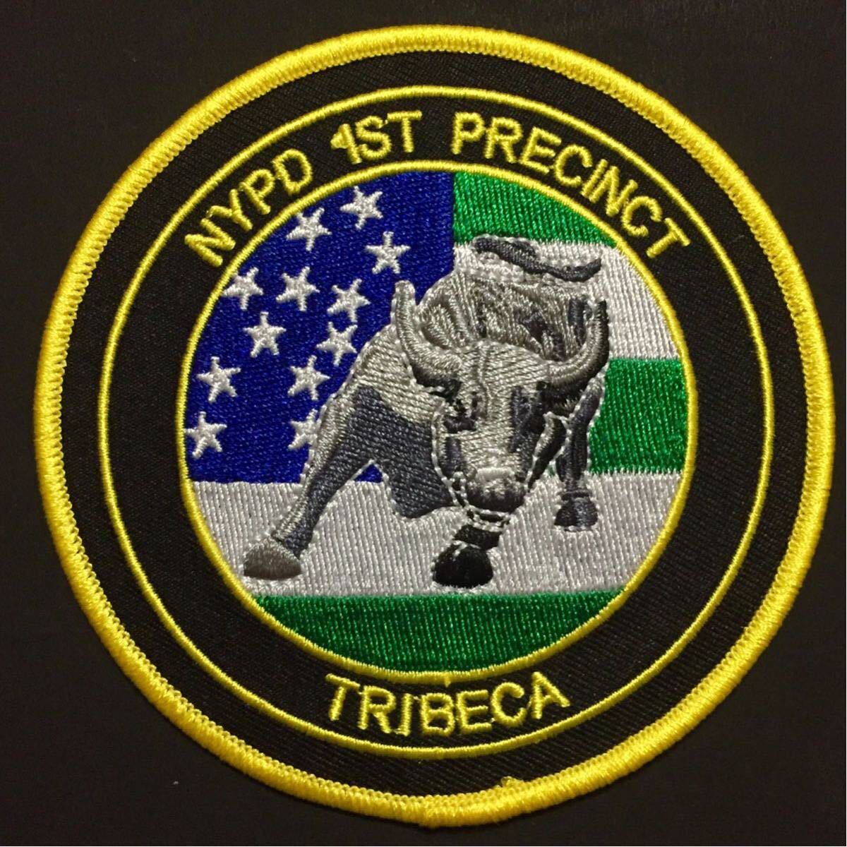 NYPD ニューヨーク市警 第1分署 トライベッカ ワッペン拍卖