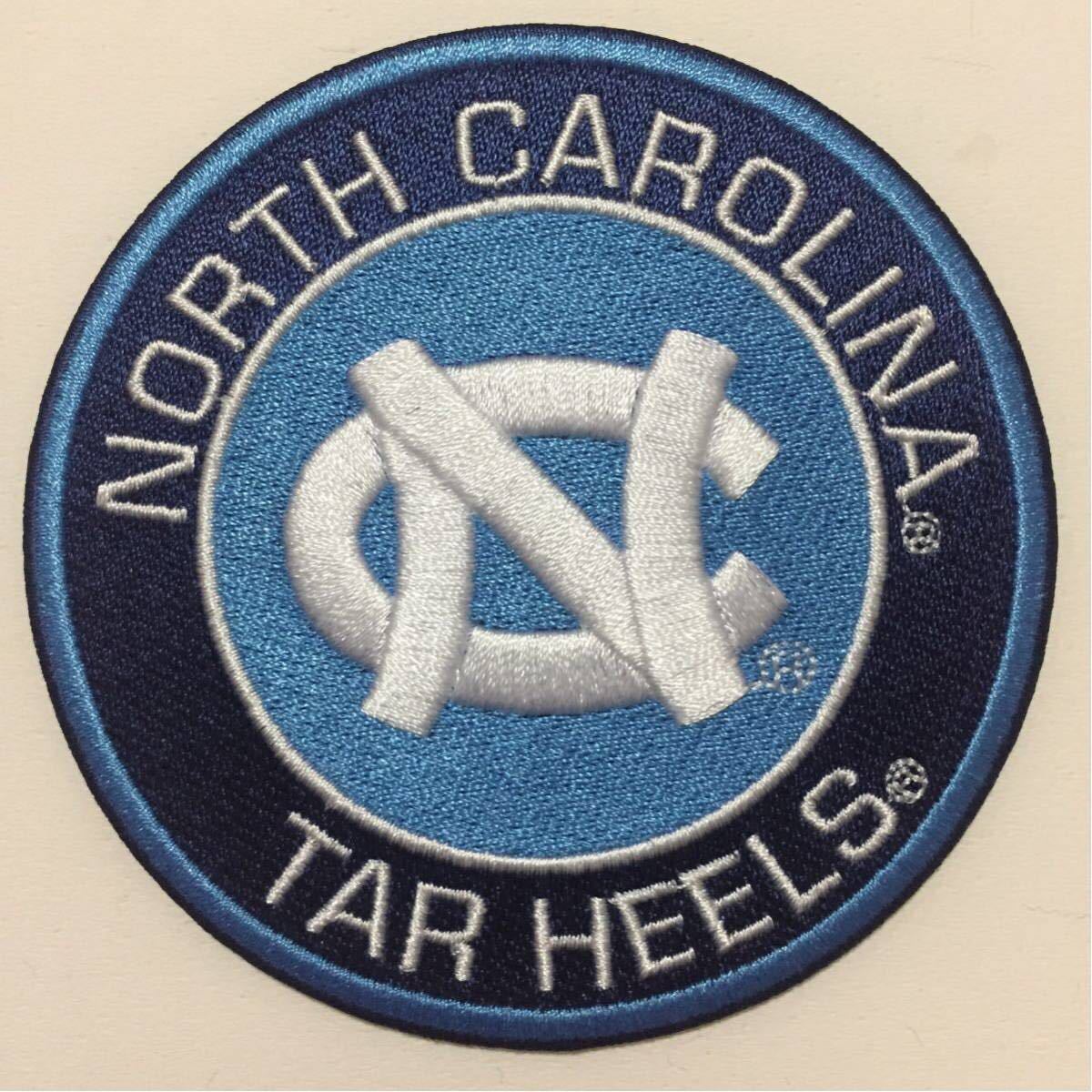 NCAA ノースカロライナ ターヒールズ ラウンド ワッペン拍卖