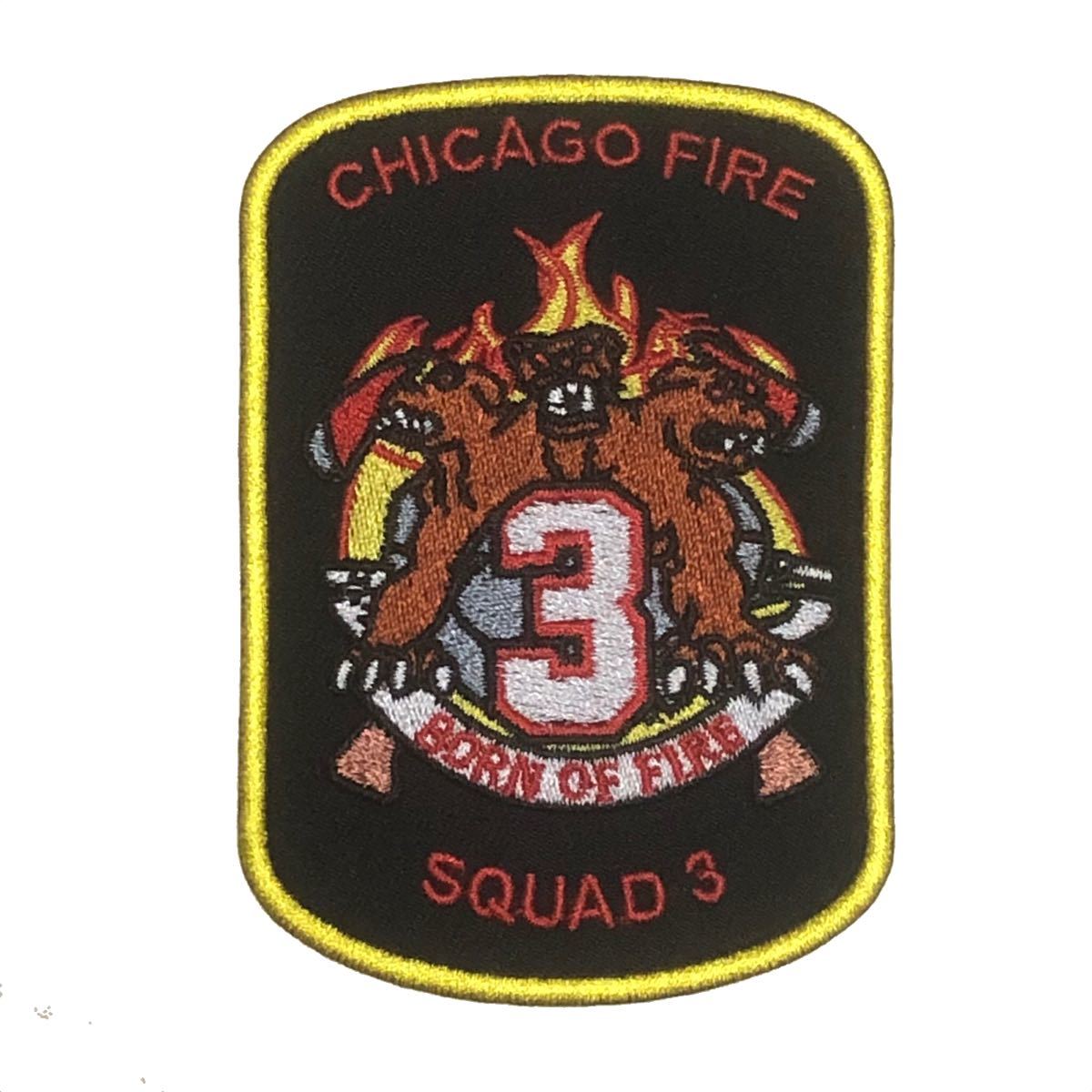 シカゴ・ファイア 救助第3小隊 ワッペン B拍卖