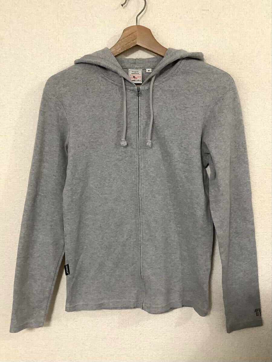 アビレックス AVIREX ジップパーカー ジップアップ アメカジ カジュアル ビンテージ メンズ S トップス拍卖