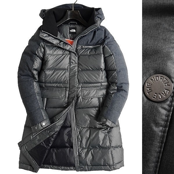 THE NORTH FACE ノースフェイス 新品 定価4.4万 撥水DWRSUPERIOR GOOSE DOWN フーデッド ダウンコート G82 DGY 85/S ▲052▼bus7989b拍卖