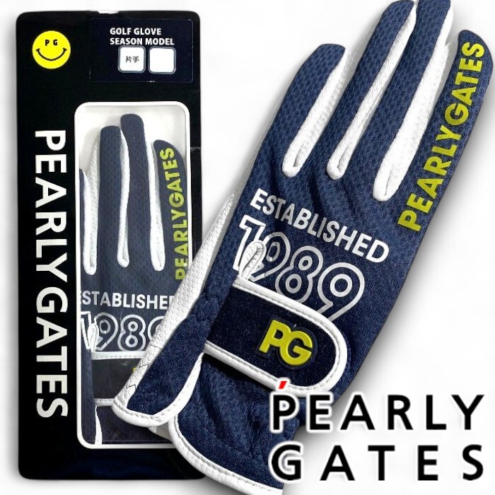 PEARLY GATES パーリーゲイツ 定価5千 吸汗速乾×UVカット 高通気メッシュ グローブ 左手用 片手用 ゴルフ 2185401 120 SS ▲006▼50901w05拍卖