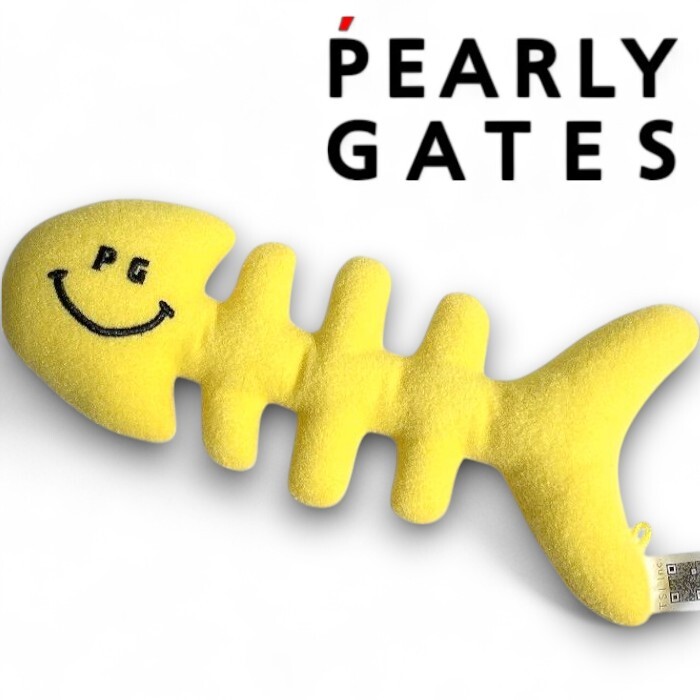 PEARLY GATES パーリーゲイツ 定価4千 犬猫 おさかなボーン 布製 鈴入り ぬいぐるみ おもちゃ ペット用品 2983313 060 FR ▲005▼50901w11拍卖