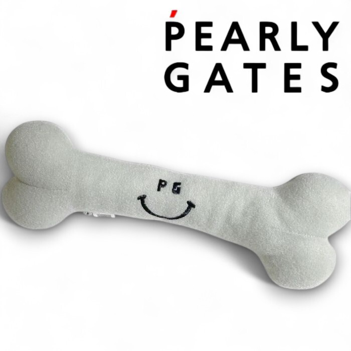 PEARLY GATES パーリーゲイツ 定価4千 犬猫 ボーン 骨型 布製 鈴入り ぬいぐるみ おもちゃ ペット用品 2983313 020 FR ▲005▼50901w12拍卖