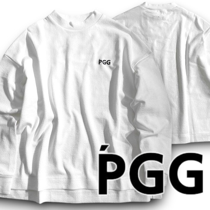 PGG by PEARLY GATES パーリーゲイツ 定価2.4万 吸水速乾 デニット天竺 モックネックシャツ ゴルフ レディス 2170306 030 0▲027▼50926w01拍卖