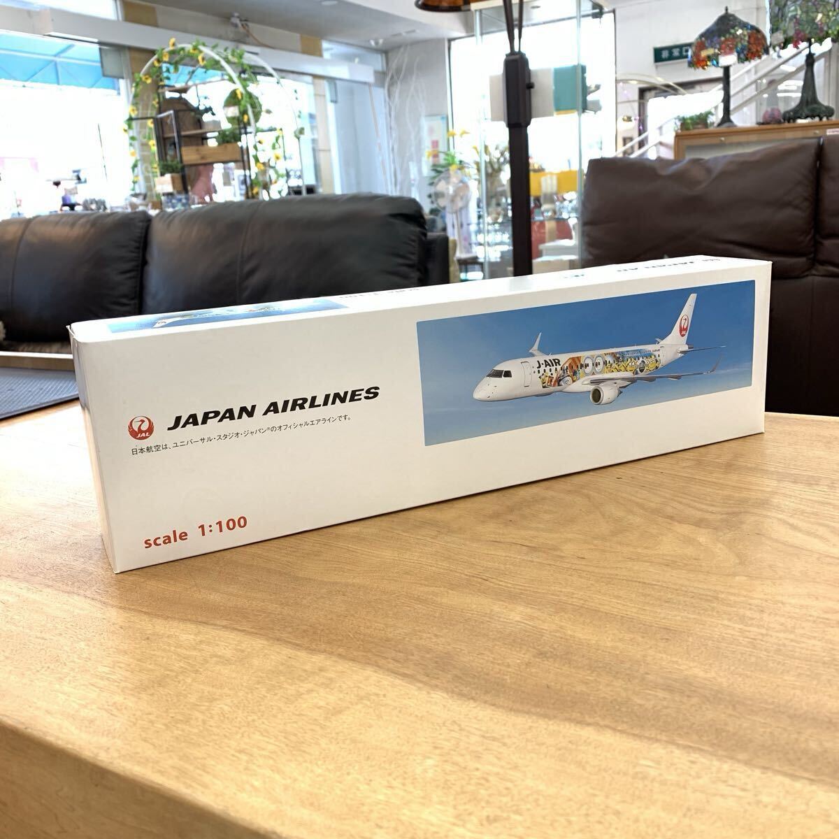 JAL 日本航空 エンブラエル190 1:100 ミニオンジェット 820 拍卖