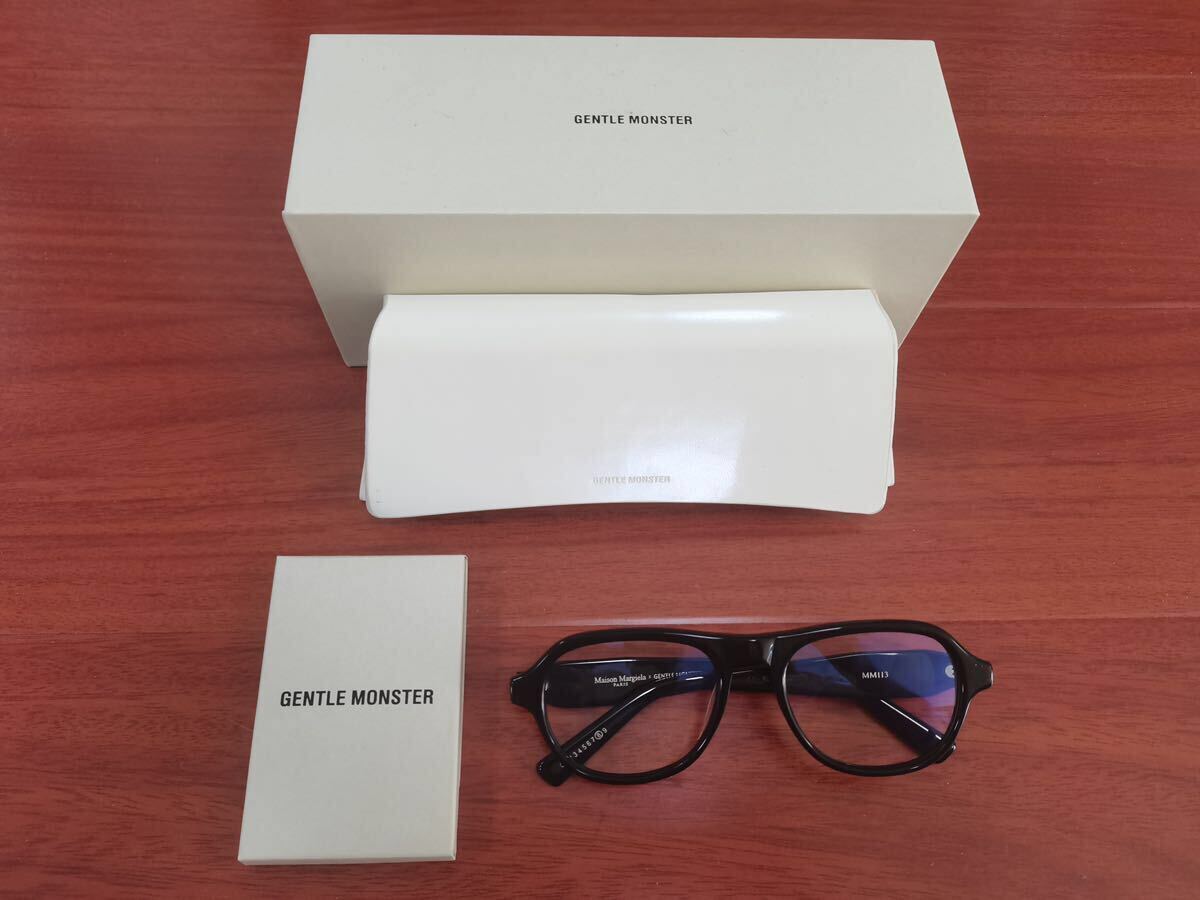 【人気デザイン】メゾンマルジェラ ×ジェントルモンスター Margiela x GENTLE MONSTER コラボ サングラス MM113拍卖