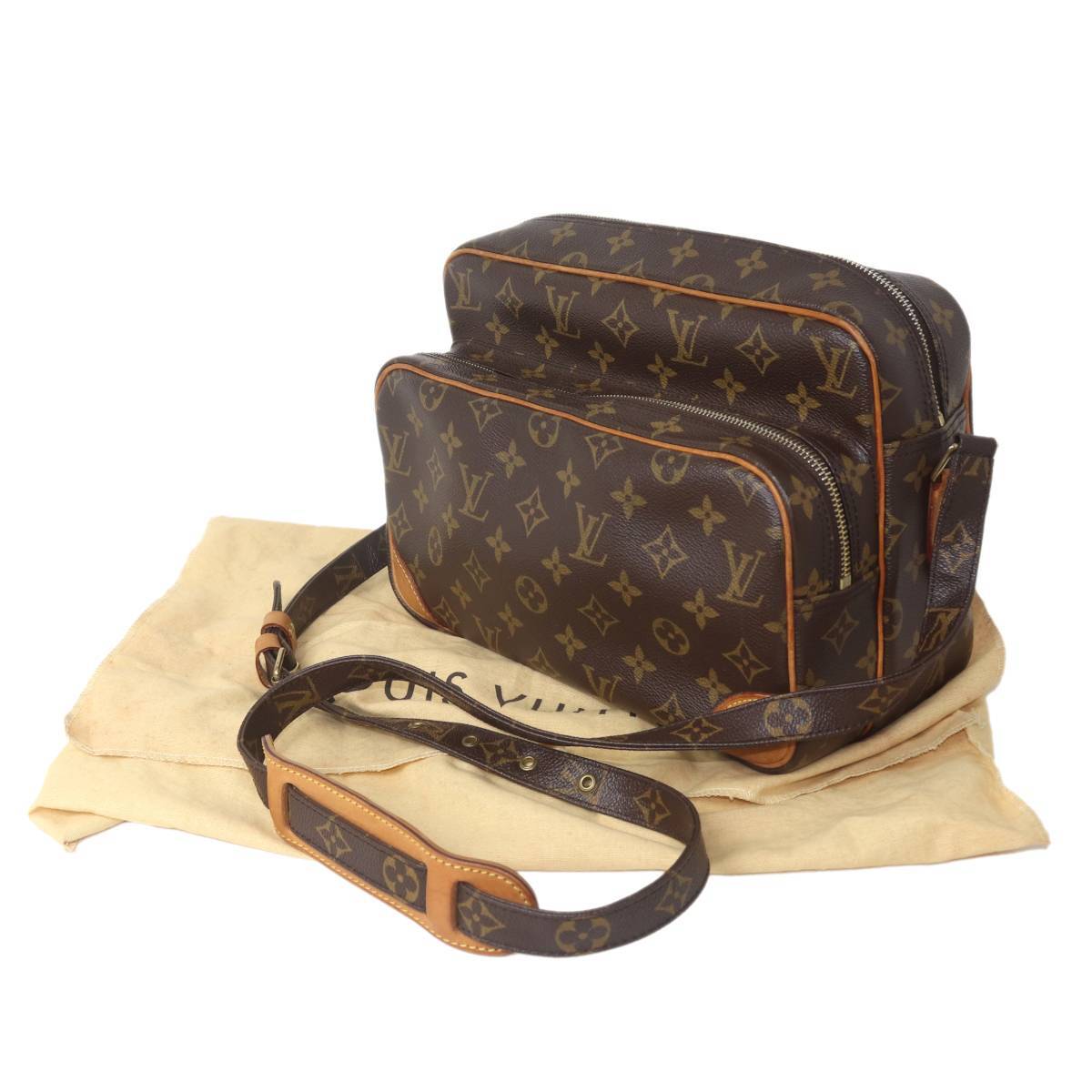 LOUIS VUITTON/ルイヴィトン ナイル ショルダーバッグ 斜め掛け モノグラム M45244 AR1004 ES ランクB拍卖