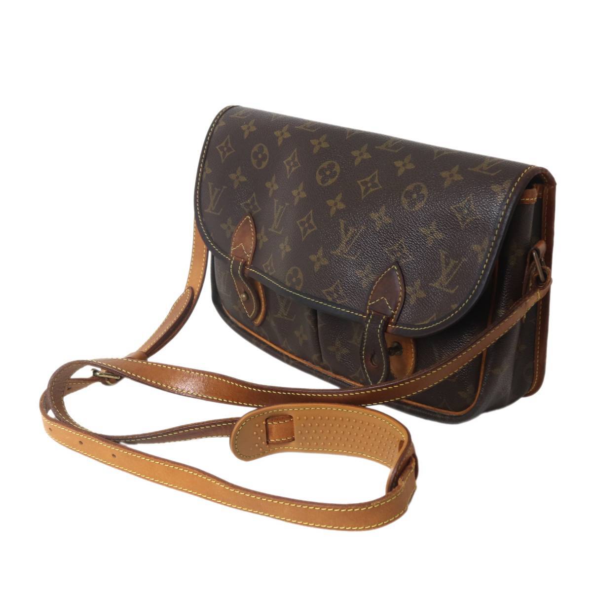 LOUIS VUITTON/ルイヴィトン ジベシエールMM ショルダーバッグ モノグラム モノグラム M42247 AR0975 IS Cランク拍卖