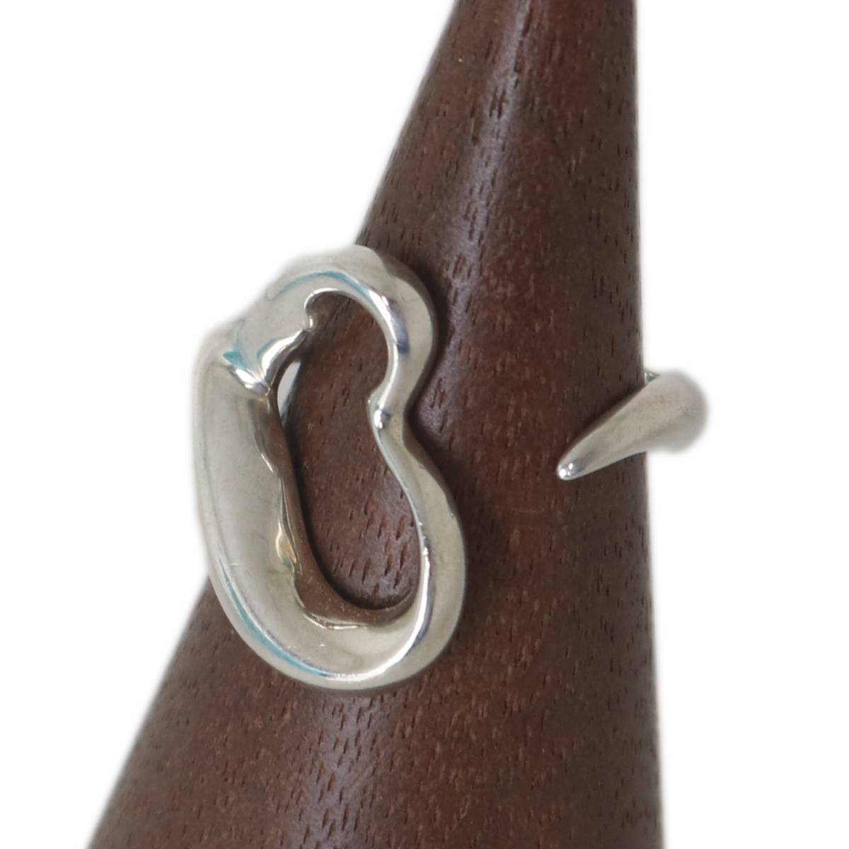 Tiffany&Co. / ティファニー オープンハートリング PERETTI 925 シルバー 約11号 5.9g NO Bランク拍卖
