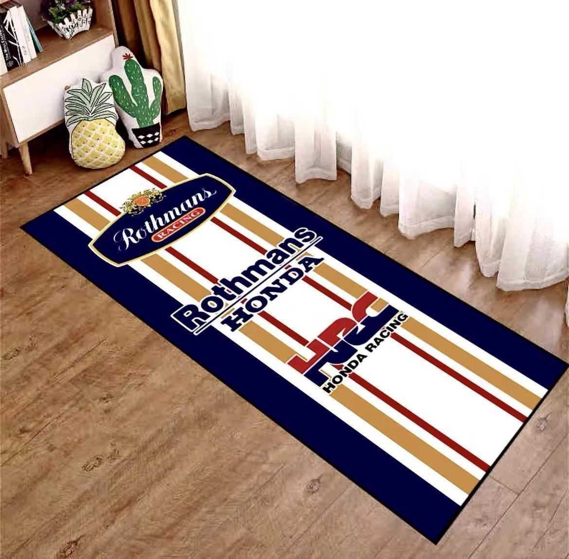 ★アウトレットセール★新品 ロスマンズ Rothmans x NSR HRC MotoGP 40 x 120 cm カーペット マット アクセサリー オートバイ関連グッズ拍卖