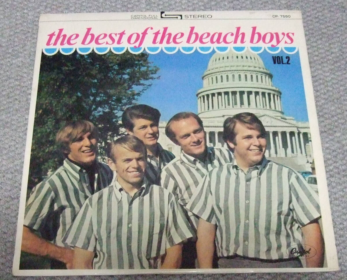LP ザ・ビーチ・ボーイズ ベスト・オブ・ビーチ・ボーイズ No.2 CP 7550 赤盤拍卖