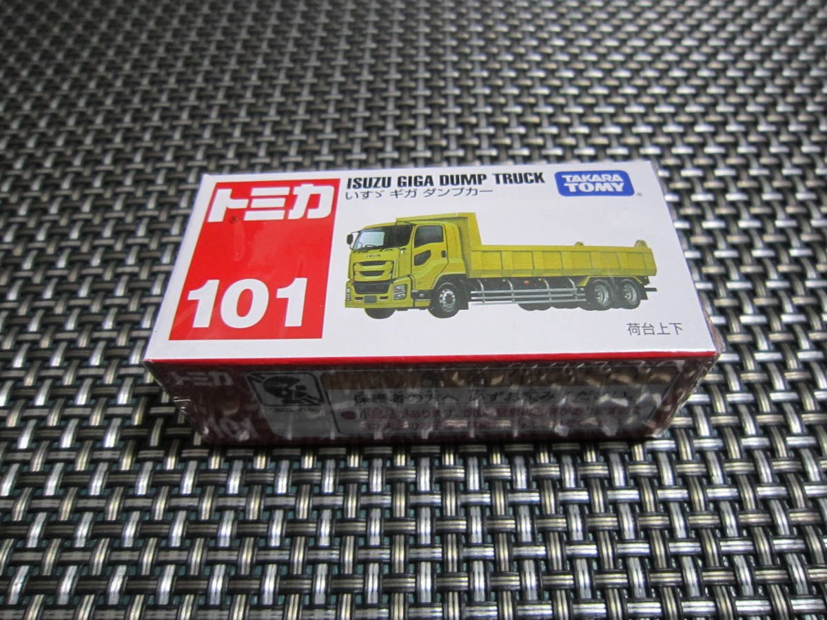 ☆注目!新品未開封☆タカラトミー(TAKARA TOMY) トミカ No.101 いすゞ ギガ ダンプカー 大人気商品(*^^)v拍卖