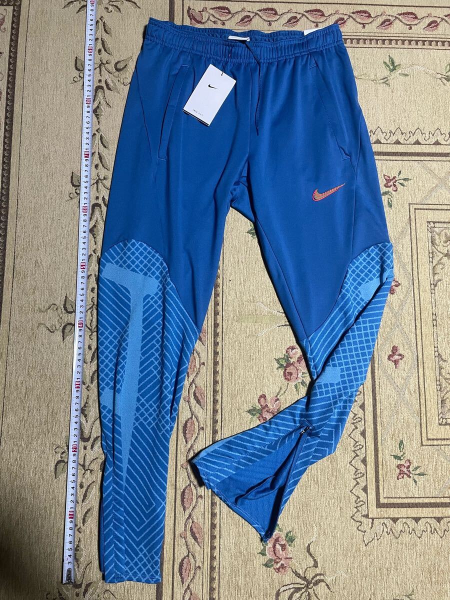 送料無料 新品 未使用 ナイキ NIKE Dri-FIT ストライク パンツ DH8839-407 トレーニングパンツ ロングパンツ 練習着 ブルー M サッカー拍卖