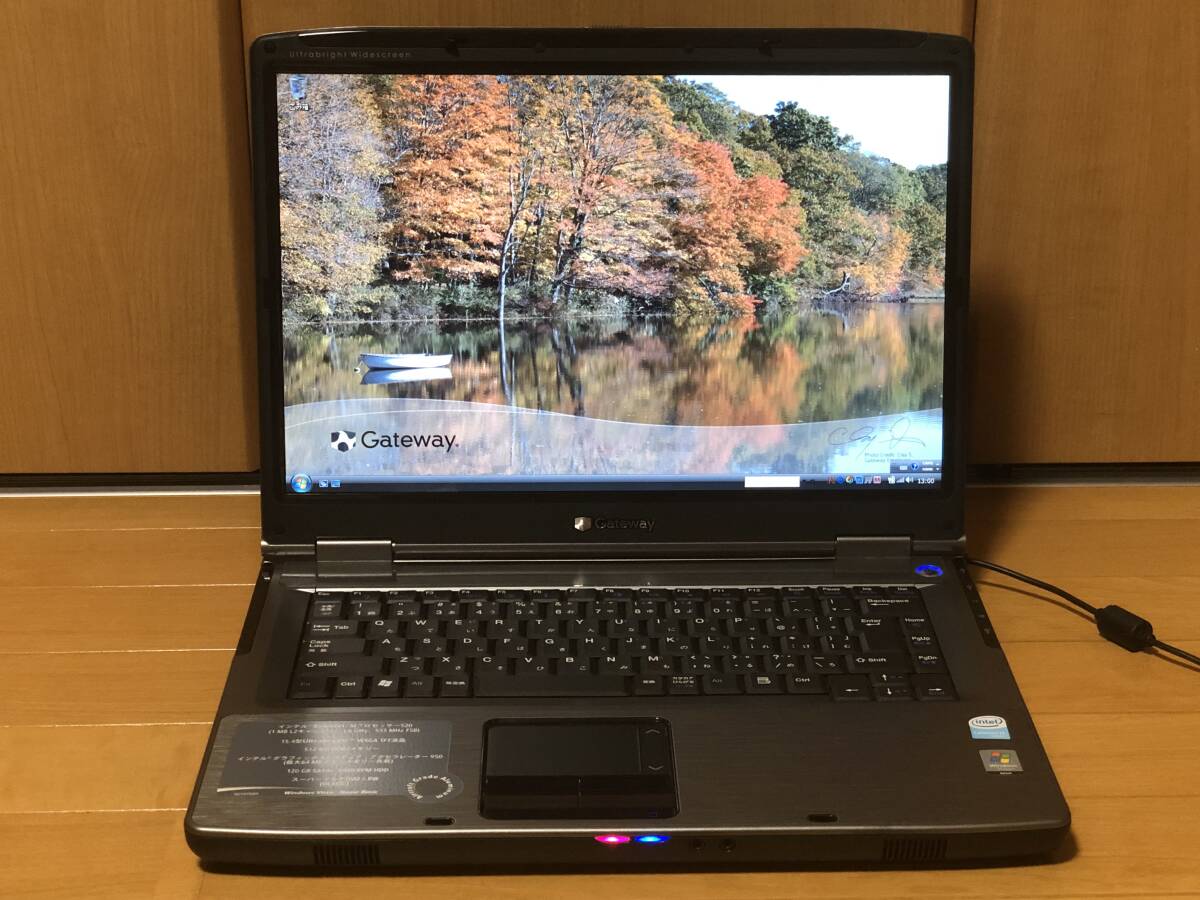 ゲートウェイ ノートパソコン中古品 Gateway MT6211j MA7 Windows vista 簡易動作確認済みですがジャンク扱いです 本体のみ 付属品無し拍卖
