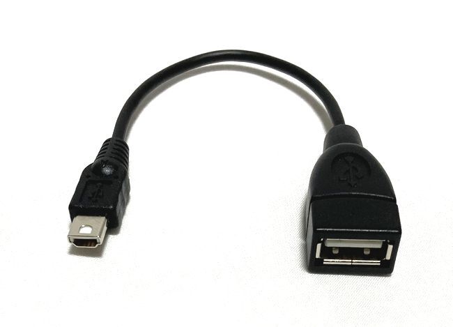 送料無料!USB 2.0 OTG ケーブル USB(Aメス)- Mini-A(オス)SONY VMC-UAM1 USBアダプターケーブル拍卖