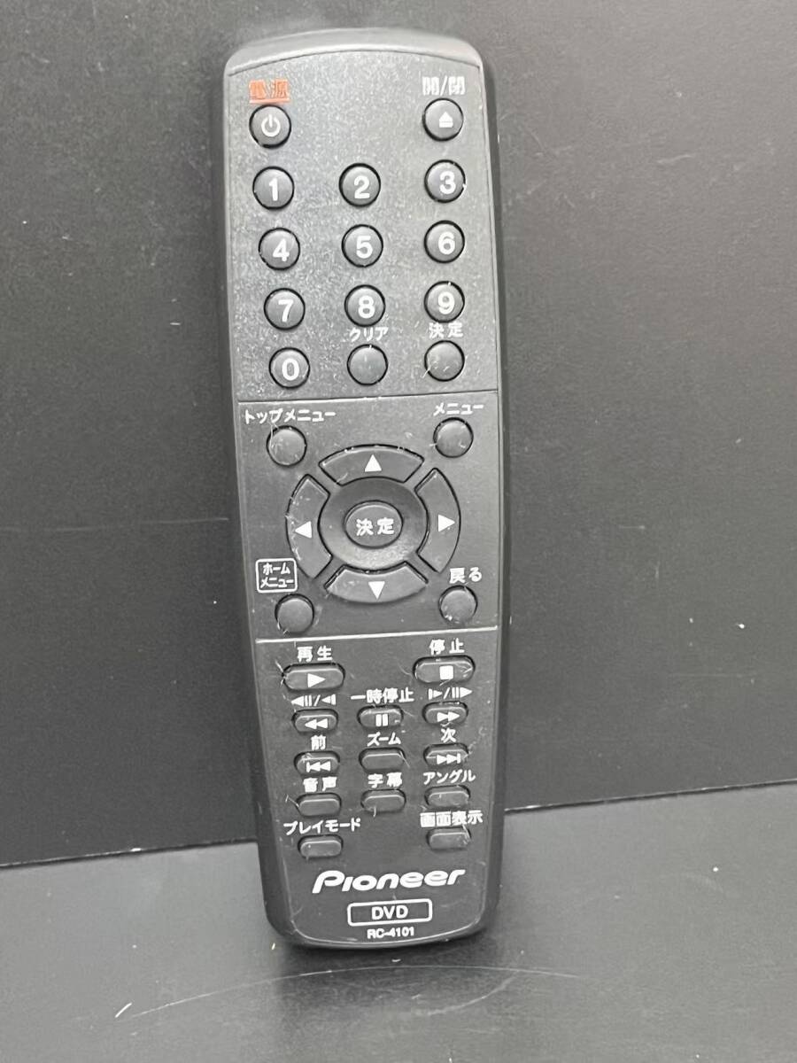 e607★(送料無料)PIONEER パイオニア DVDプレーヤー リモコン RC-4101★拍卖