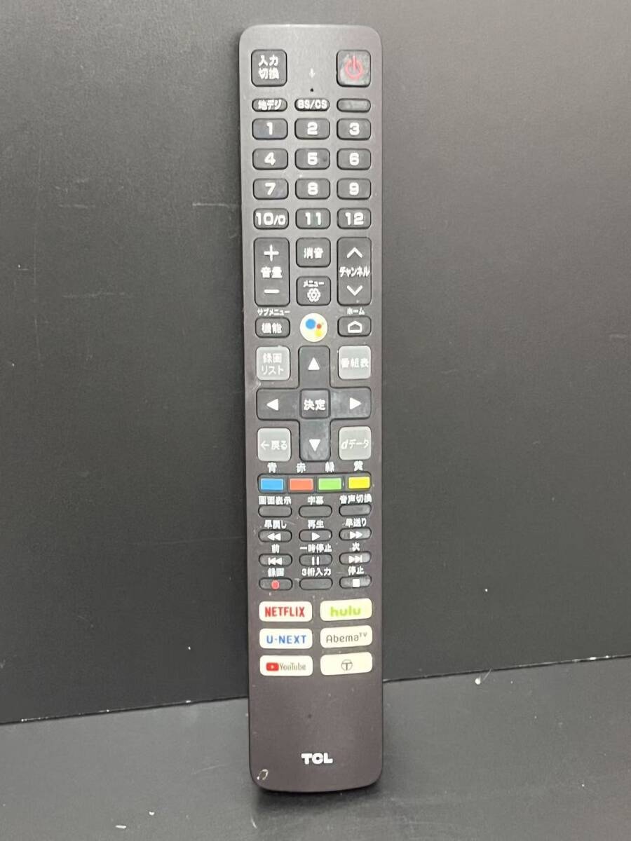 e633★(送料無料)TCL テレビ用リモコン RC610 JJR1拍卖