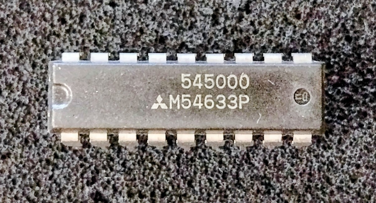 M54633P 三菱電機製 8回路トランジスタアレイ 50mA拍卖