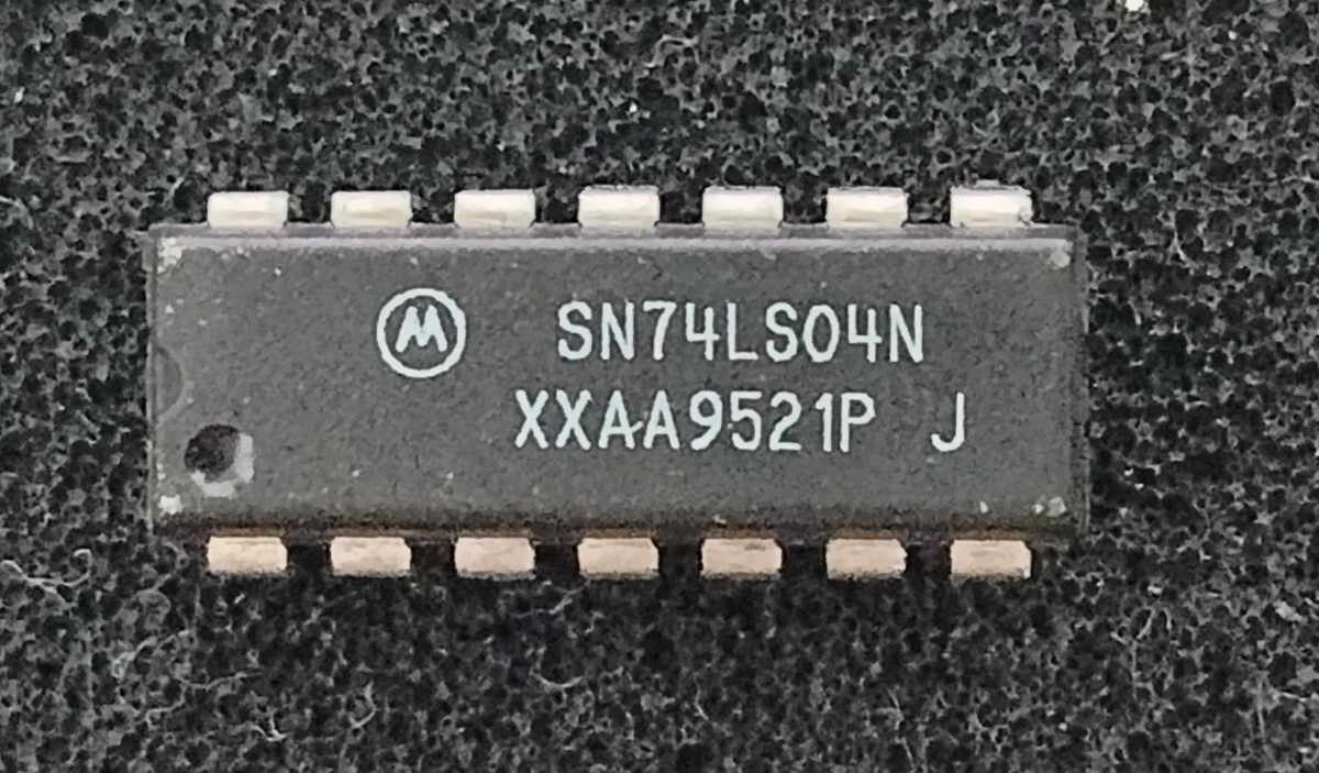 SN74LS04N モトローラ製 LSTTL IC (6個セット) 拍卖