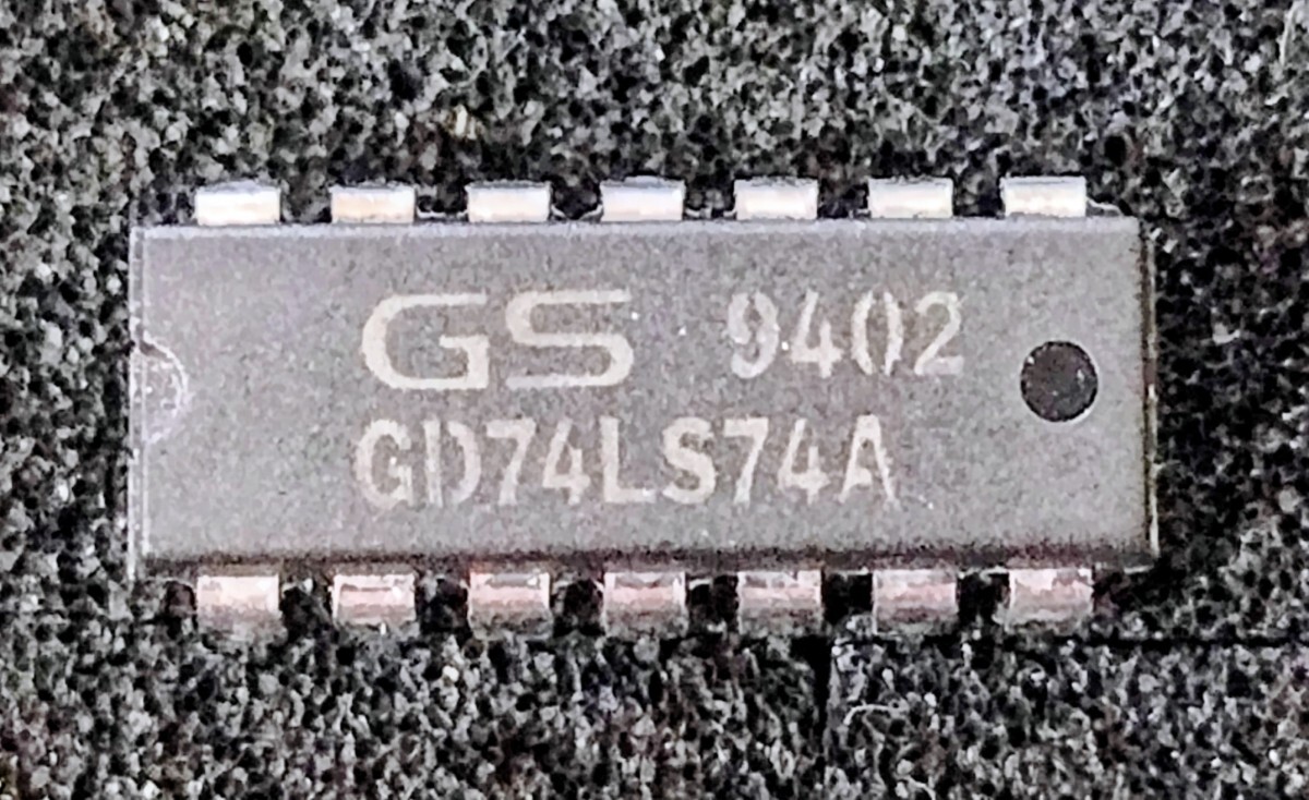 GD74LS74A 金星製 LSTTL IC (3個セット) 拍卖