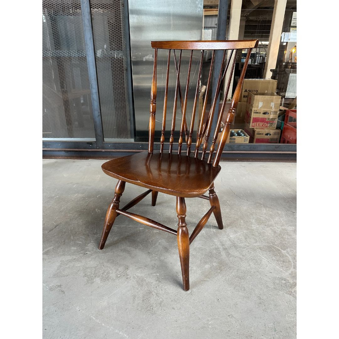 飛騨産業 キツツキ ウィンザーチェア ヴィンテージ 椅子拍卖