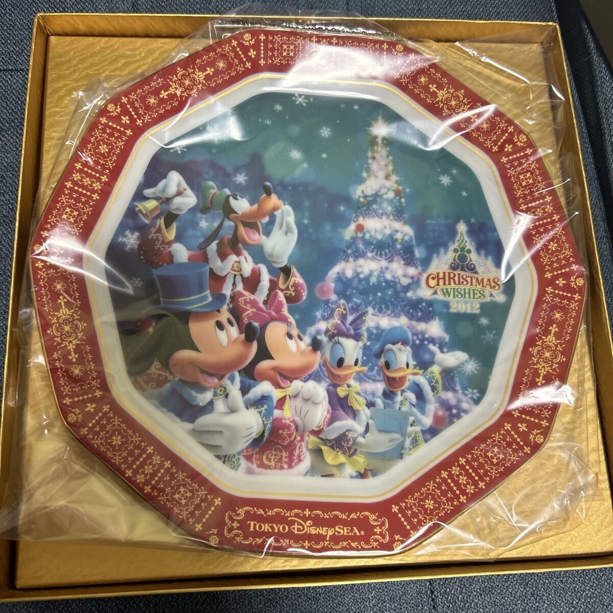 東京ディズニーシー 2021年CHRISTMAS WISHES 飾り皿拍卖