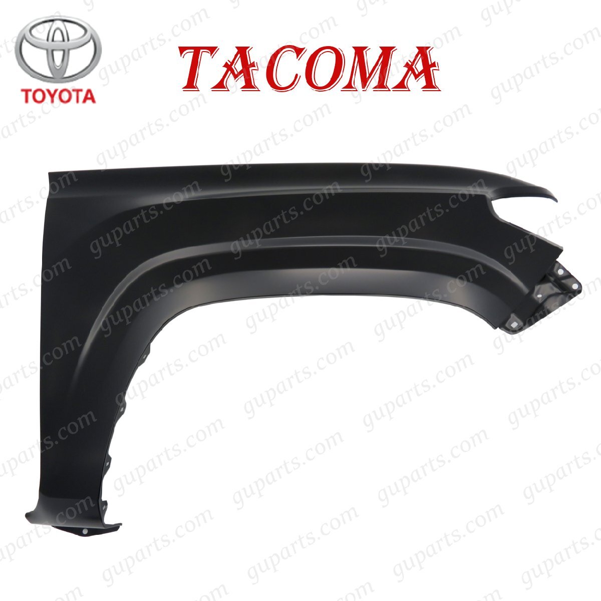 TOYOTA タコマ 4DR 2016~ 右 フロント フェンダー 53811-04110 5381104110 オーバー フェンダー 穴 なし ボディー パーツ拍卖