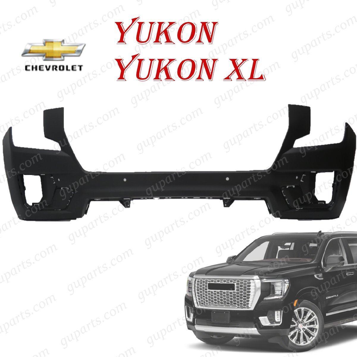 シボレー GMC ユーコン XL 2021~ デナリ SLT SLE フロント バンパー 84893405 87814094 85525796拍卖